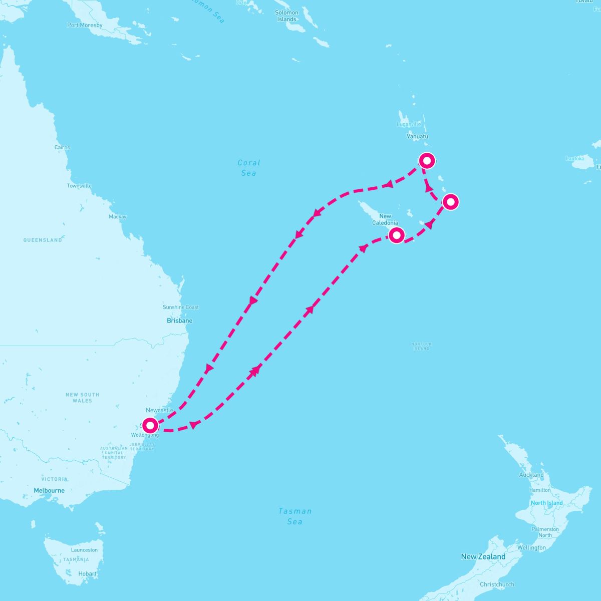 9 Night South Pacific (Sydney Roundtrip)