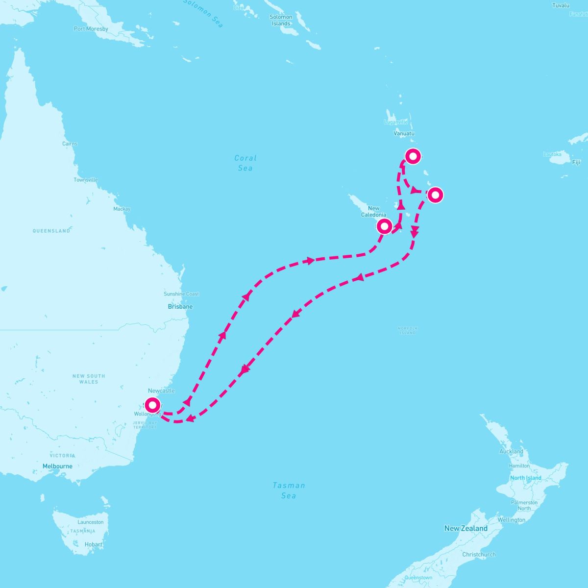 8 Night South Pacific (Sydney Roundtrip)