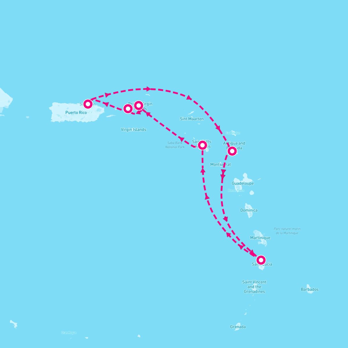 7 Night Southern Caribbean Holiday (San Juan Roundtrip)