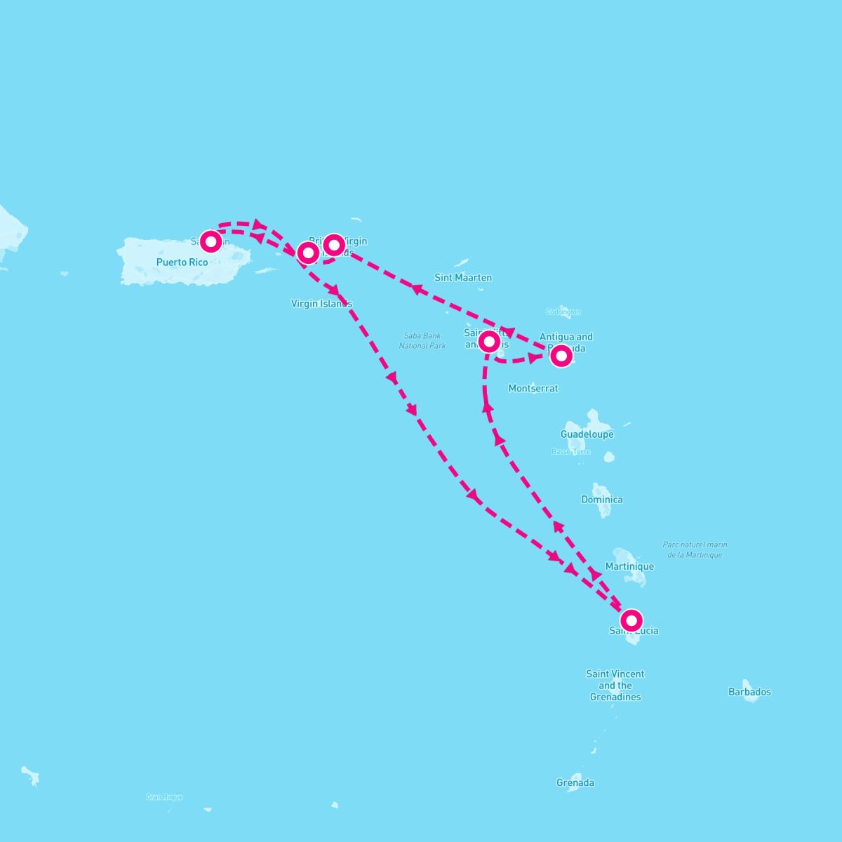 7 Night Southern Caribbean (San Juan Roundtrip)