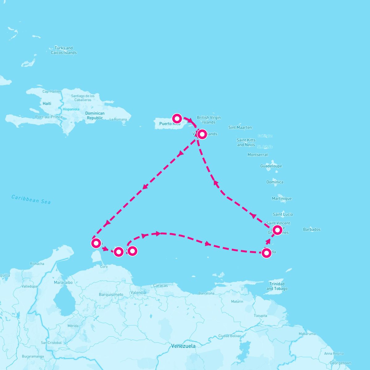 10 Night Southern Caribbean (San Juan Roundtrip)