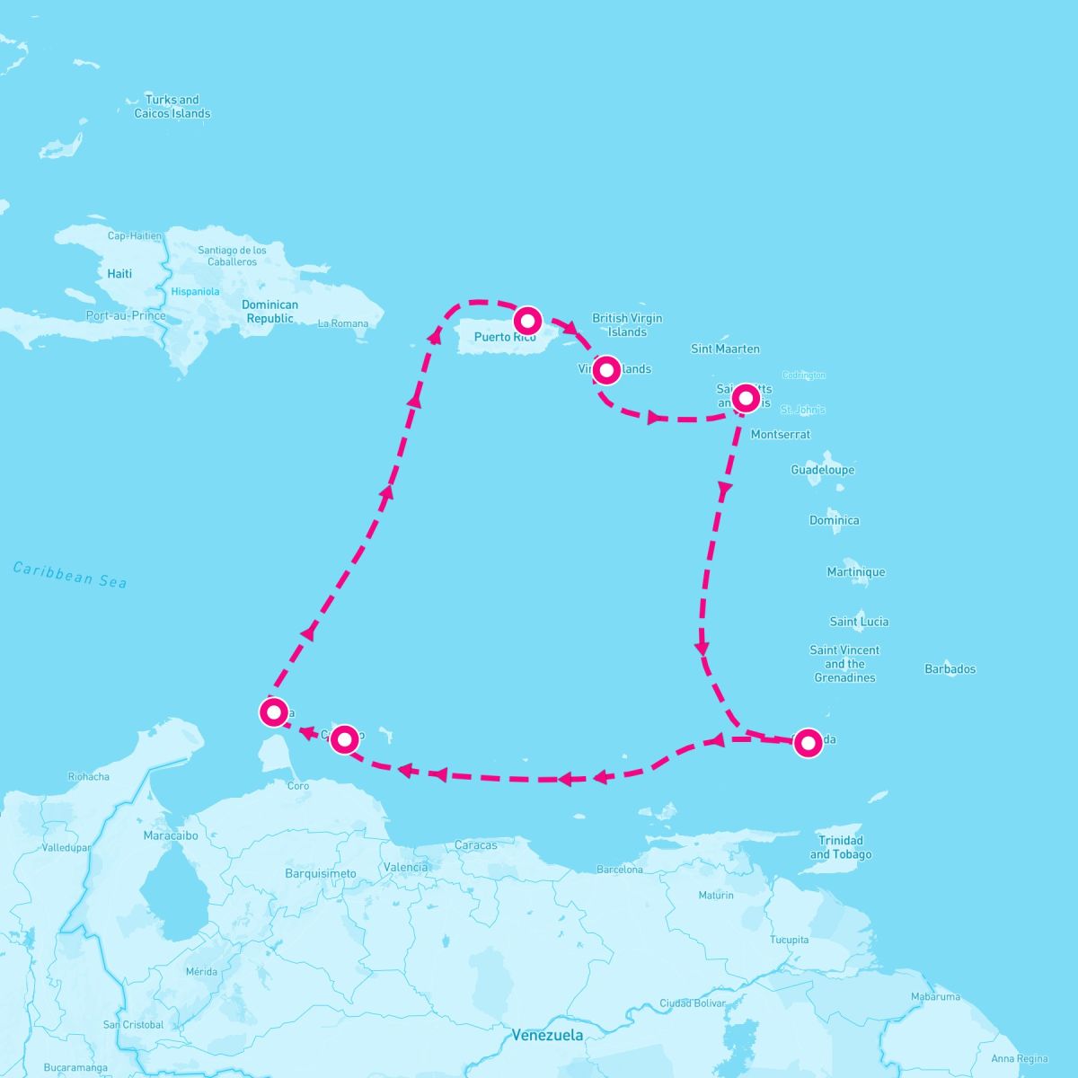 9 Night Southern Caribbean (San Juan Roundtrip)