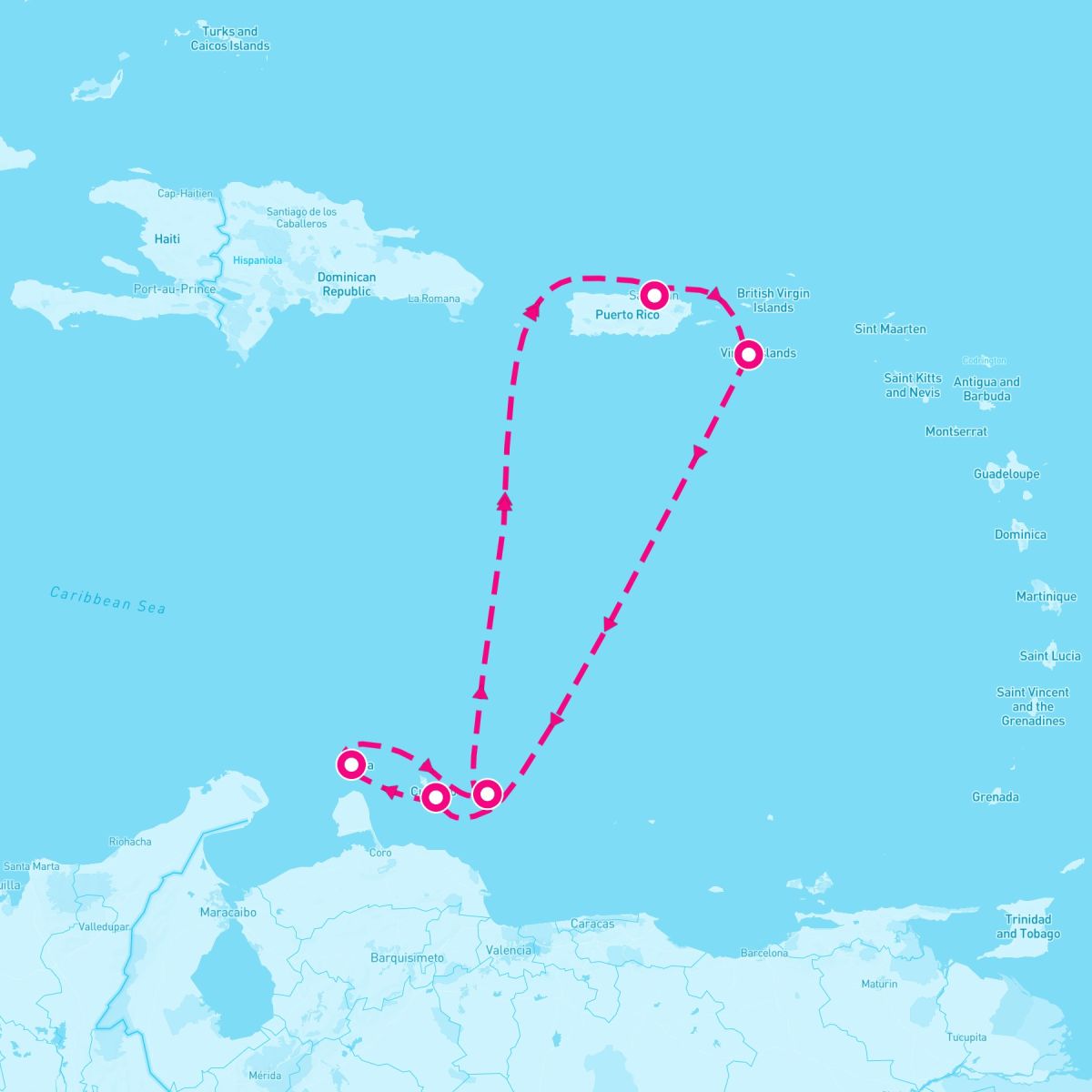 7 Night Southern Caribbean (San Juan Roundtrip)