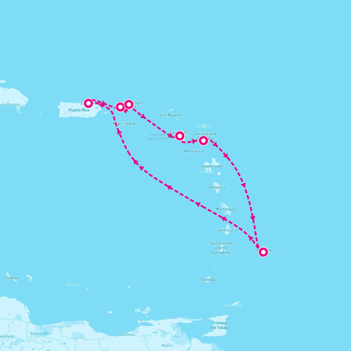 7 Night Southern Caribbean (San Juan Roundtrip)