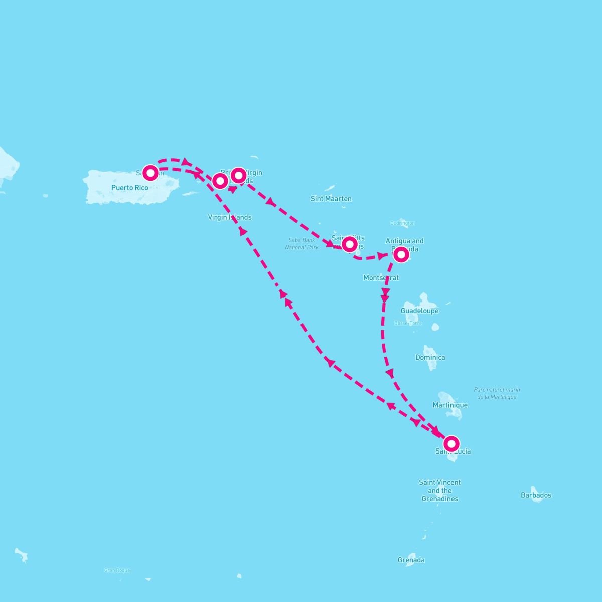 7 Night Southern Caribbean (San Juan Roundtrip)