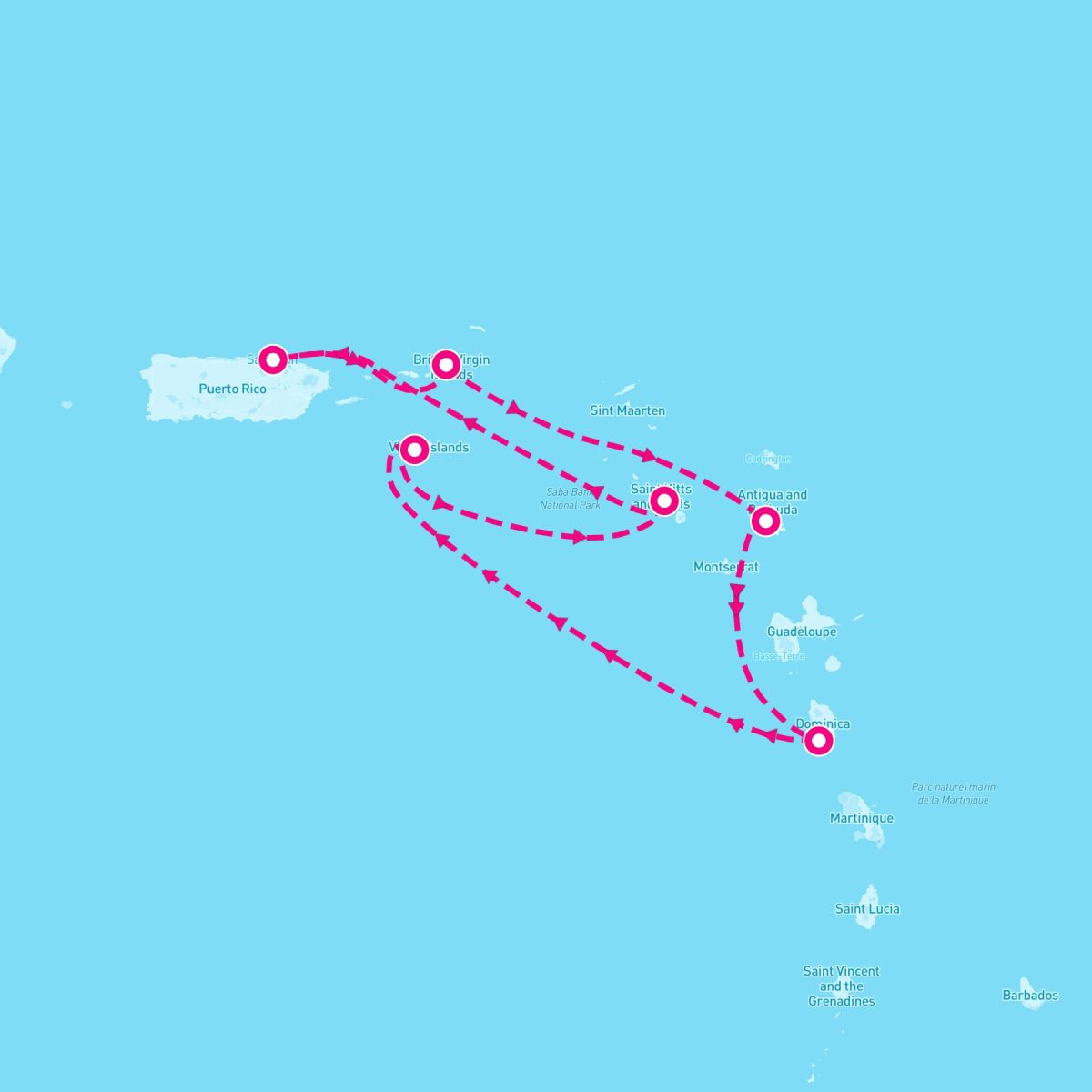 7 Night Southern Caribbean Holiday (San Juan Roundtrip)