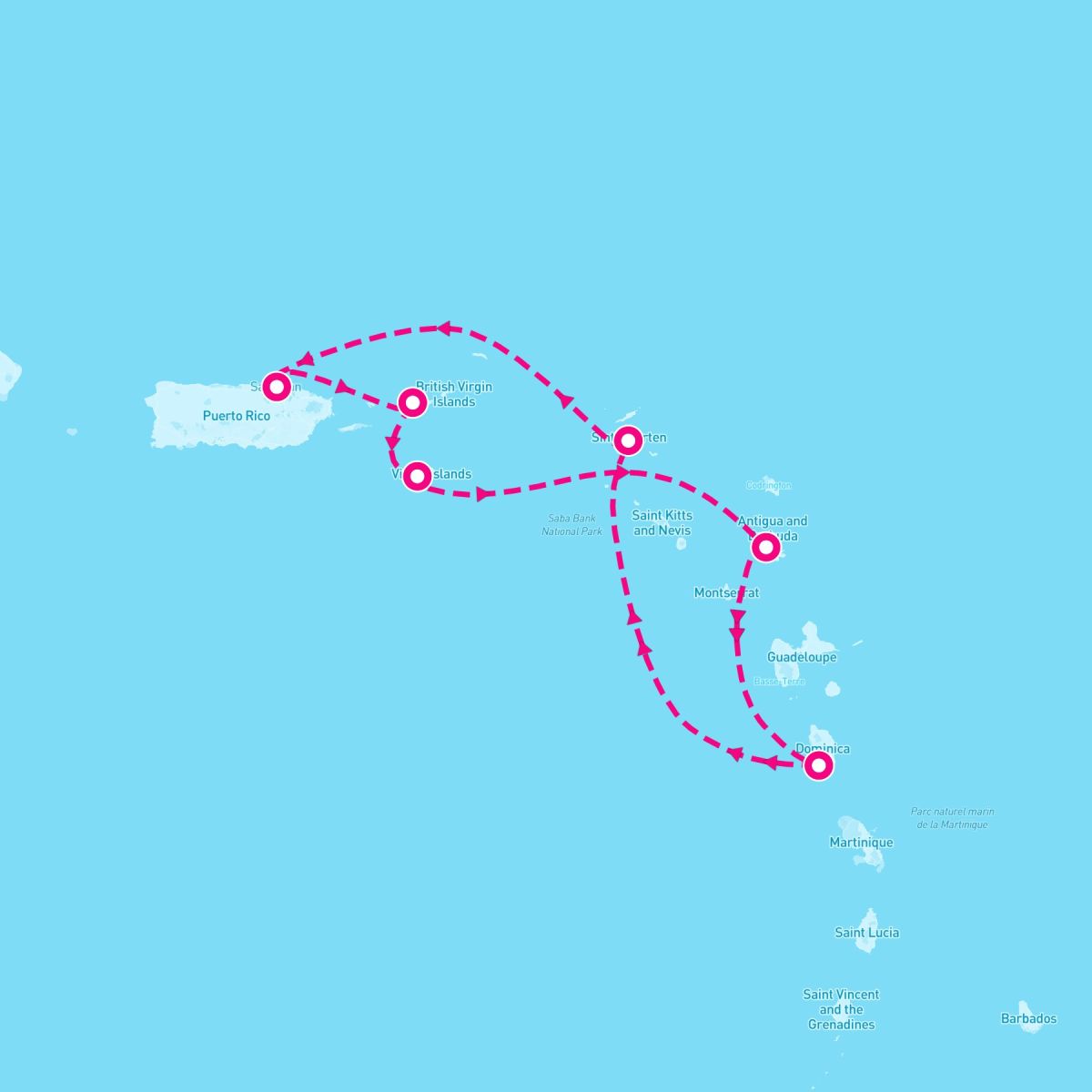 7 Night Southern Caribbean Holiday (San Juan Roundtrip)