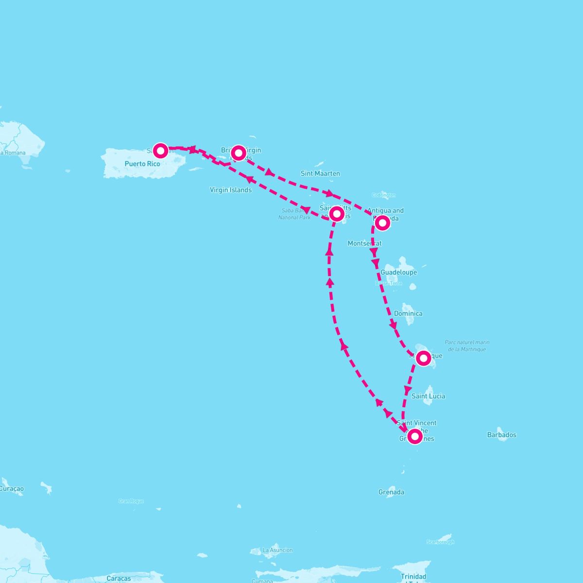 7 Night Southern Caribbean (San Juan Roundtrip)