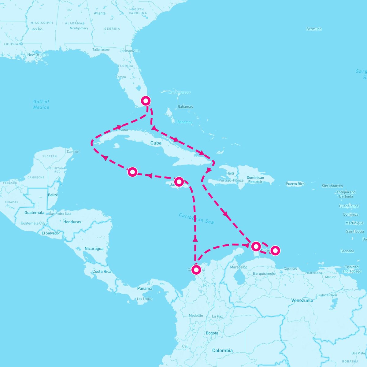 11 Night Miami To The Cayman Islands (Miami Roundtrip)