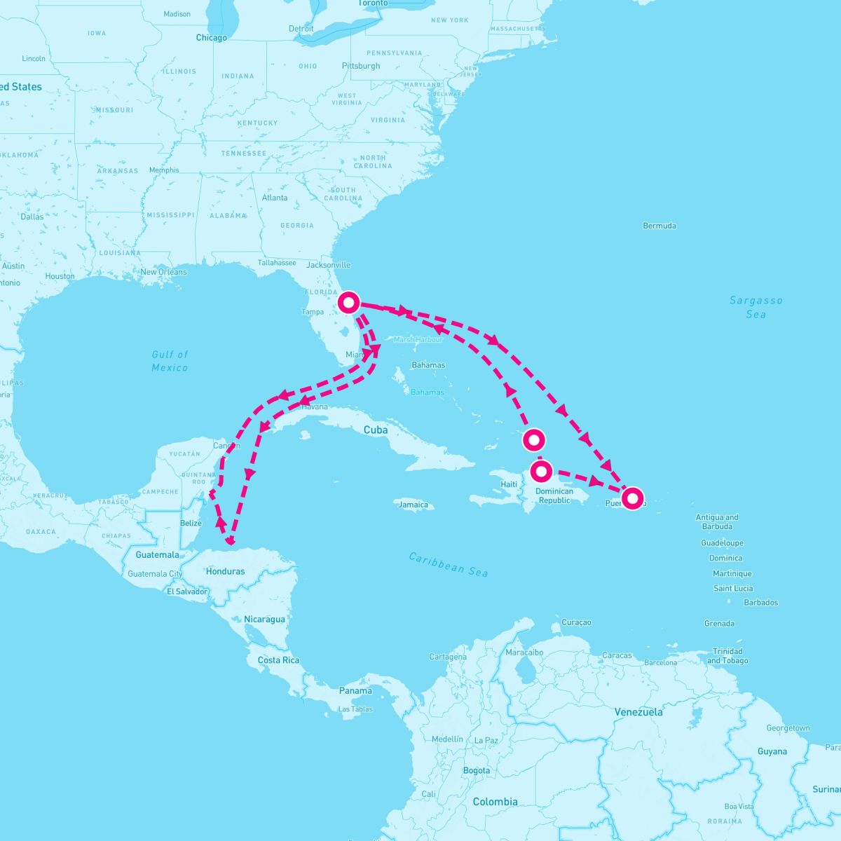 14 Night Eastern Caribbean Adventurer (Port Canaveral Roundtrip)
