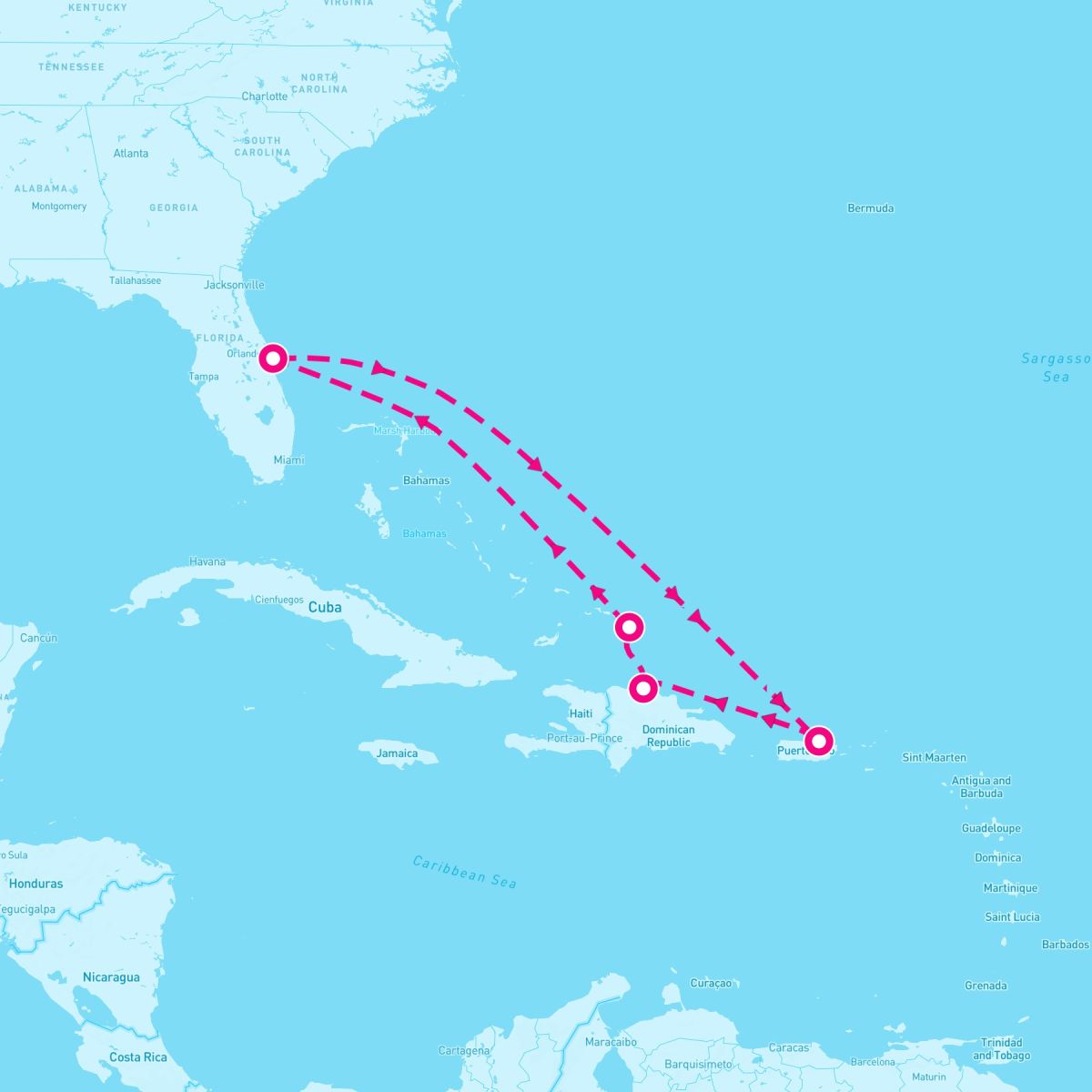 7 Night Eastern Caribbean With Puerto Rico (Port Canaveral Roundtrip)