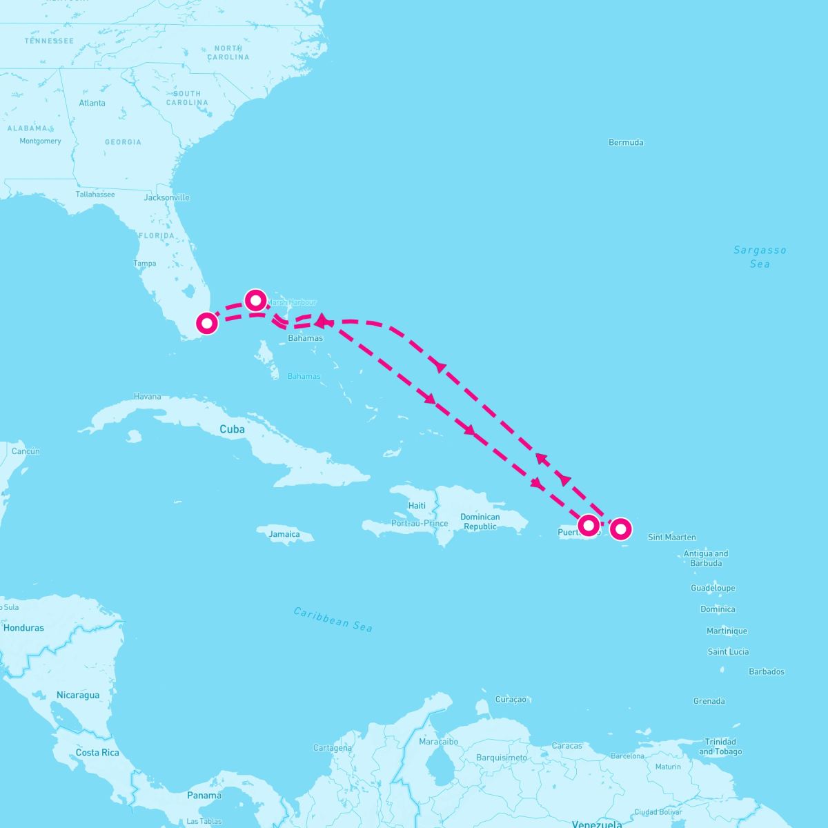 7 Night Eastern Caribbean (Miami Roundtrip)
