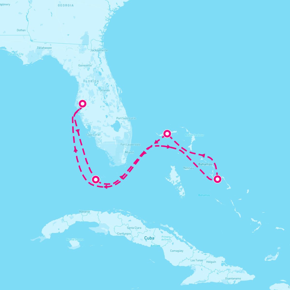 6 Night Bahamas (Tampa Roundtrip)