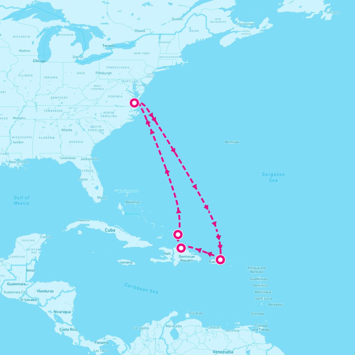 8 Night Eastern Caribbean (Norfolk Roundtrip)