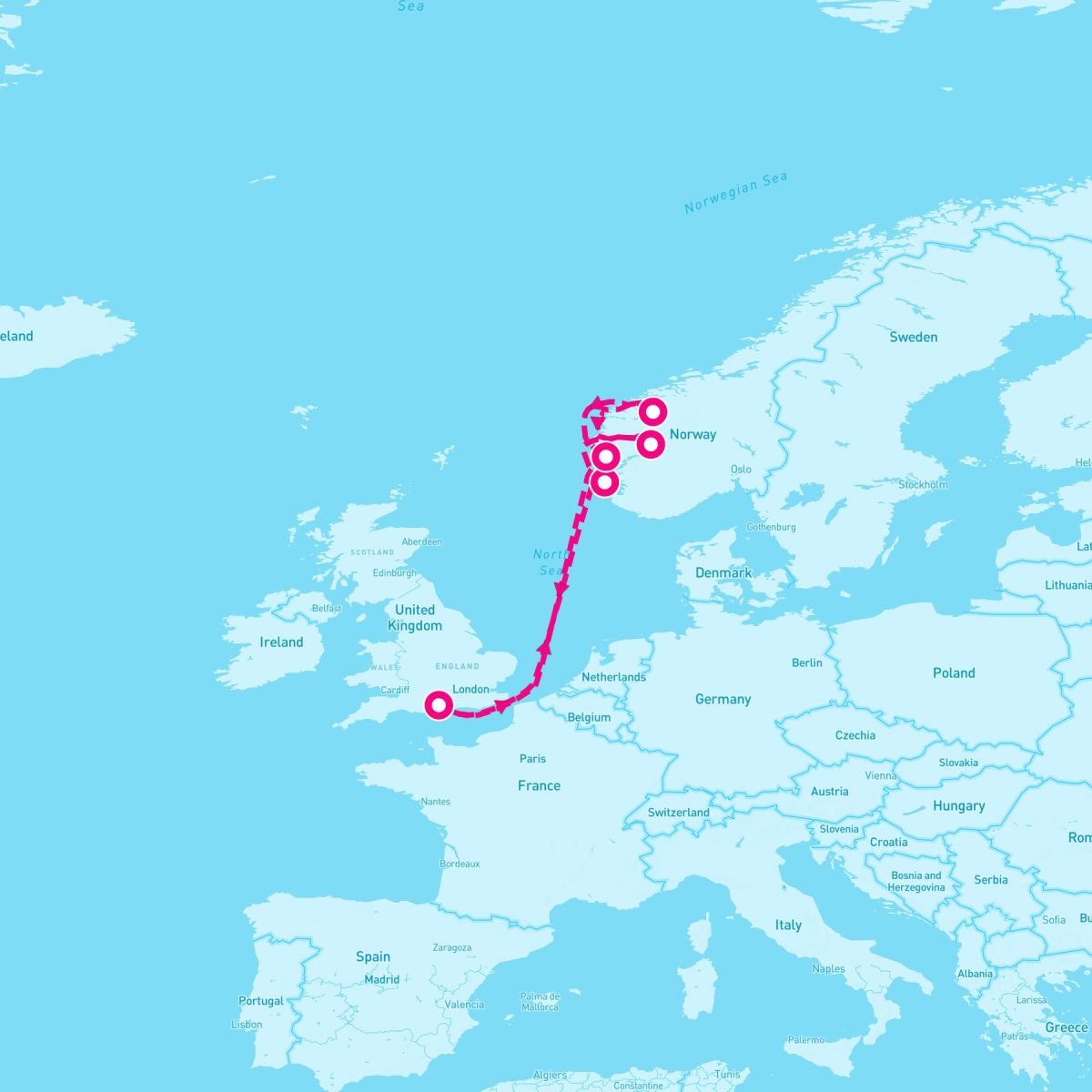7 Night Norwegian Fjords (Southampton Roundtrip)