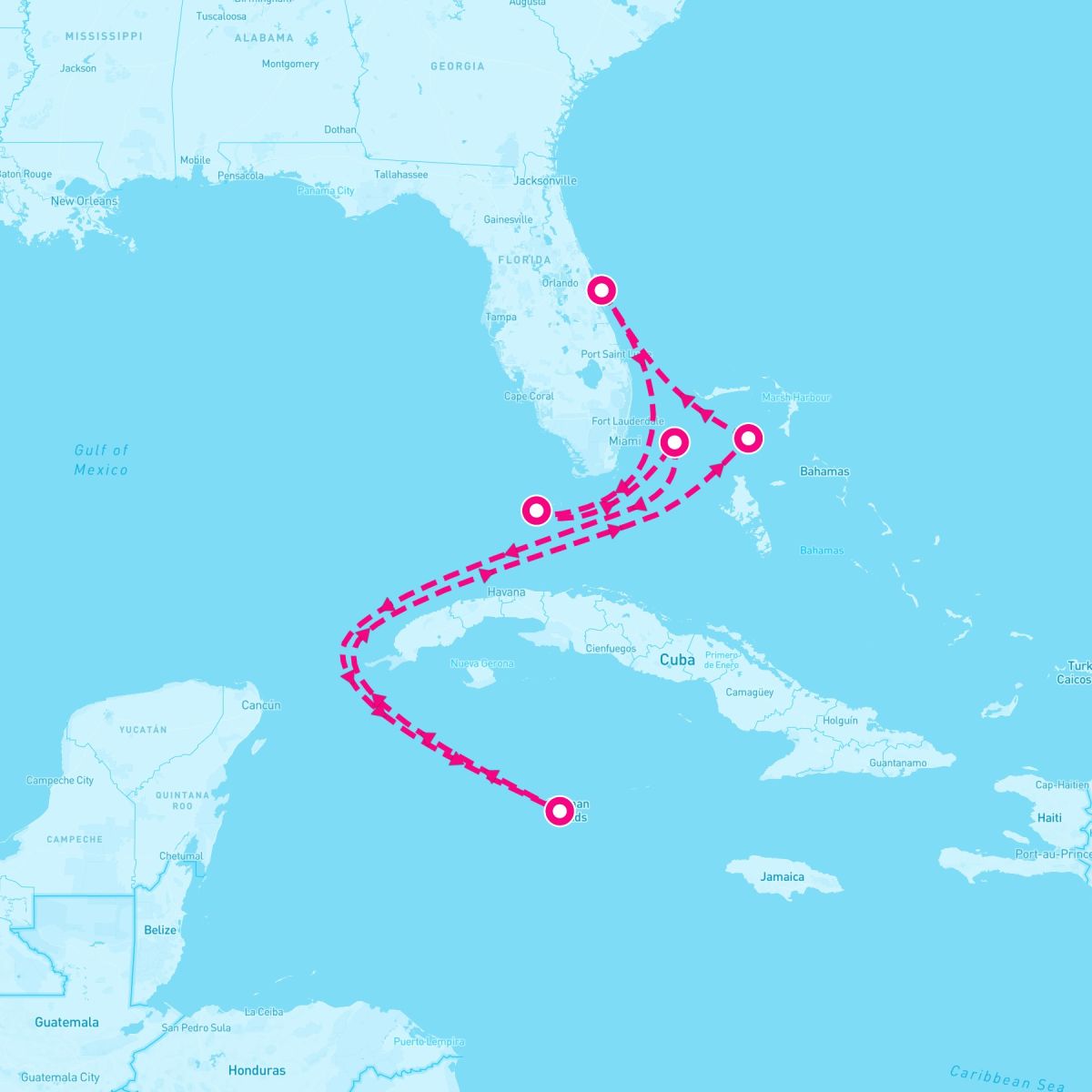 7 Night Key West Cayman & Perfect Holiday (Port Canaveral Roundtrip)