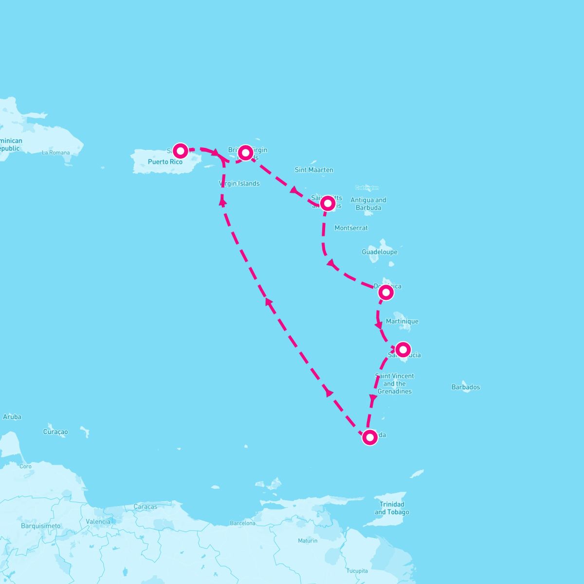 7 Night Southern Caribbean (San Juan Roundtrip)
