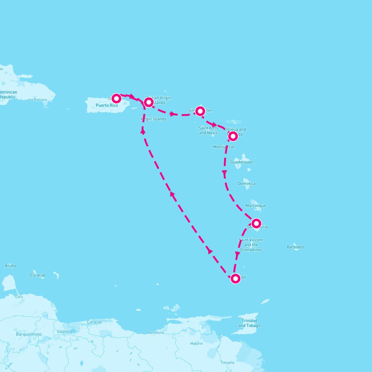 7 Night Southern Caribbean (San Juan Roundtrip)