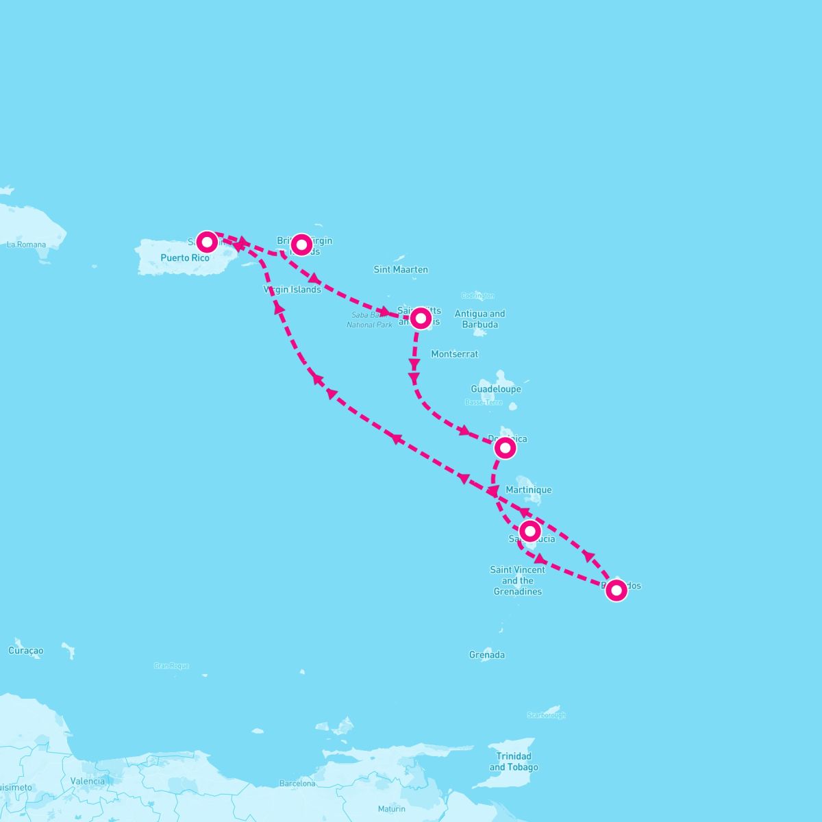 7 Night Southern Caribbean Holiday (San Juan Roundtrip)