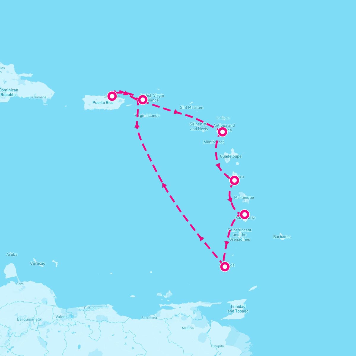 7 Night Southern Caribbean (San Juan Roundtrip)