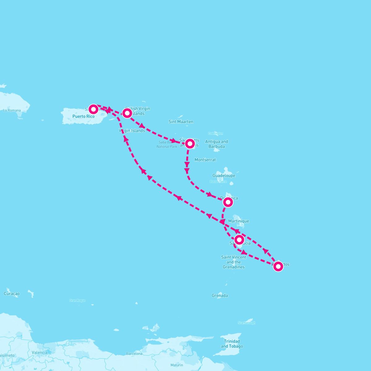 7 Night Southern Caribbean (San Juan Roundtrip)
