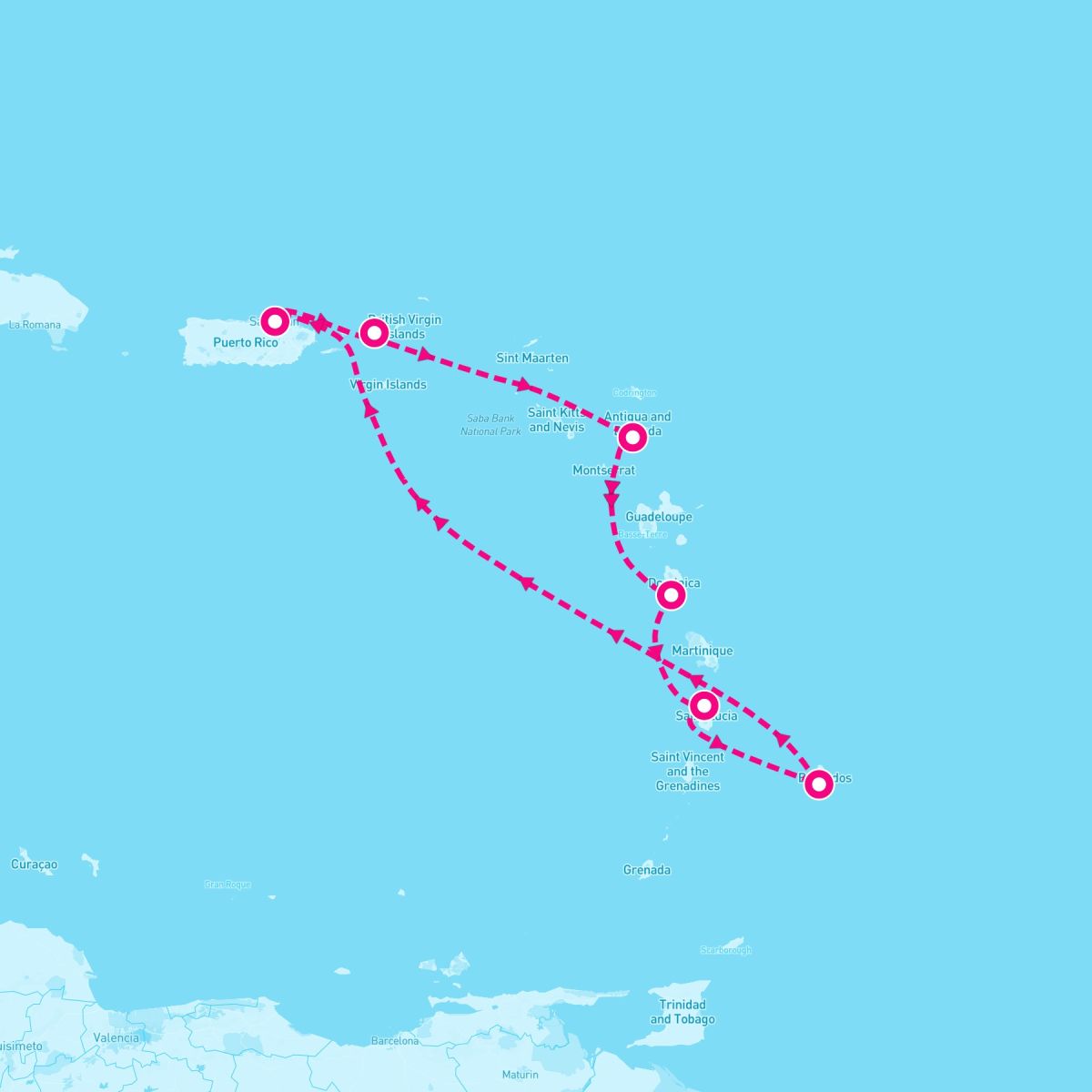 7 Night Southern Caribbean (San Juan Roundtrip)