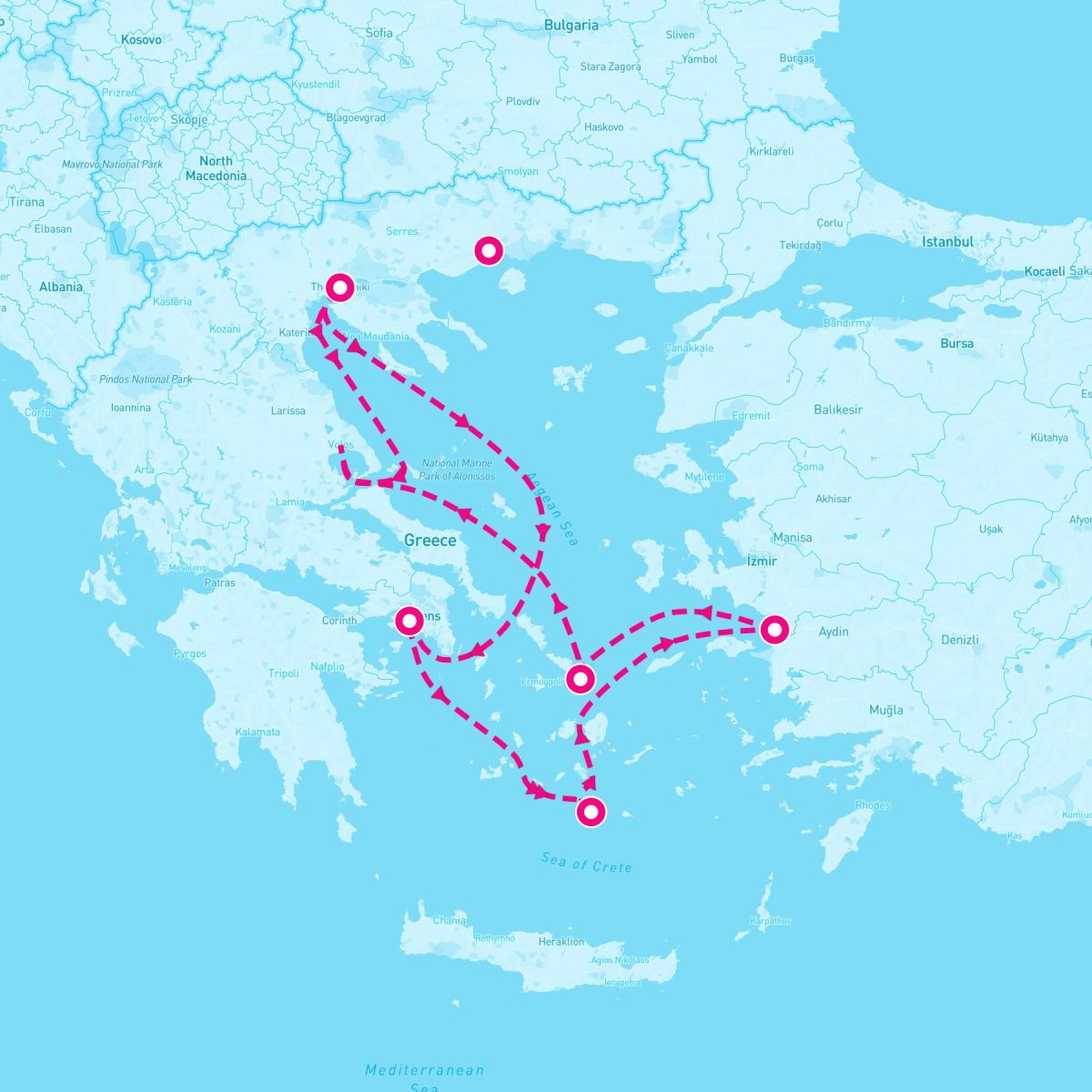 7 Night Best Of Greece (Athens Roundtrip)