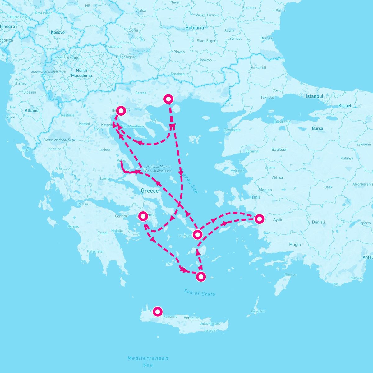 9 Night Best Of Greece (Athens Roundtrip)