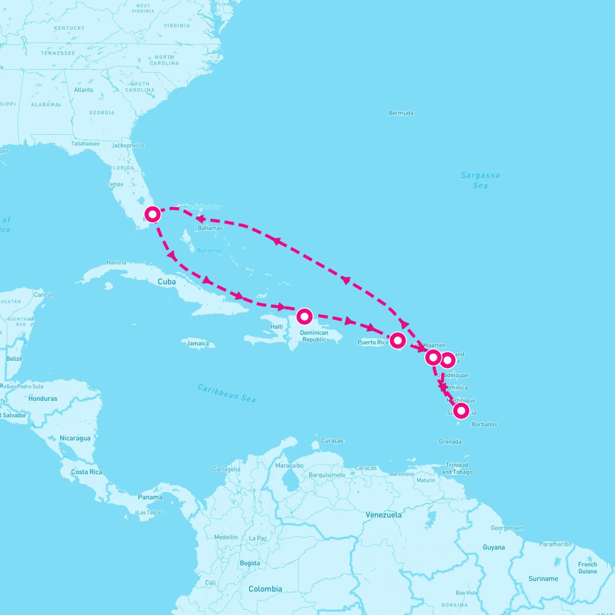 9 Night Southern Caribbean (Ft. Lauderdale Roundtrip)
