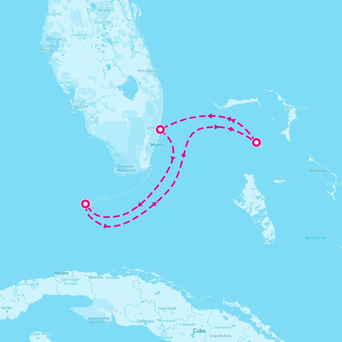 4 Night Key West & Bahamas (Ft. Lauderdale Roundtrip)