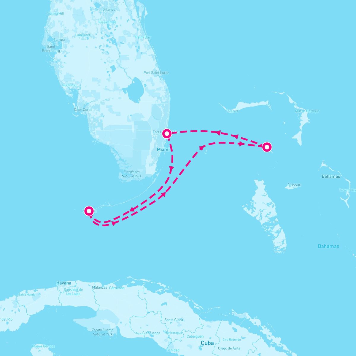 3 Night Key West & Bahamas (Ft. Lauderdale Roundtrip)