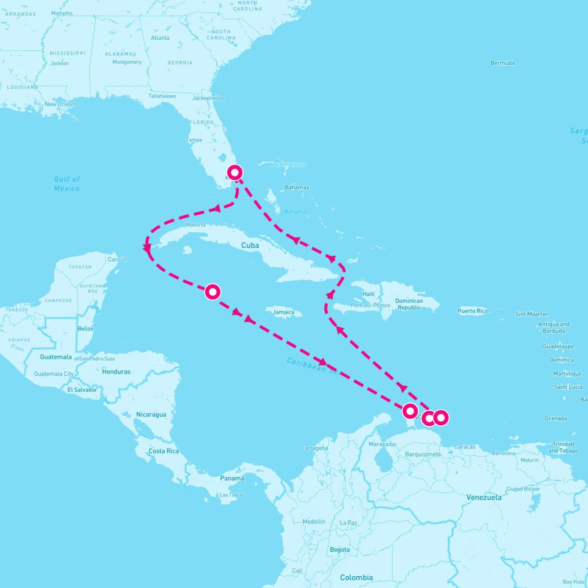 9 Night Aruba Bonaire & Curacao (Ft. Lauderdale Roundtrip)