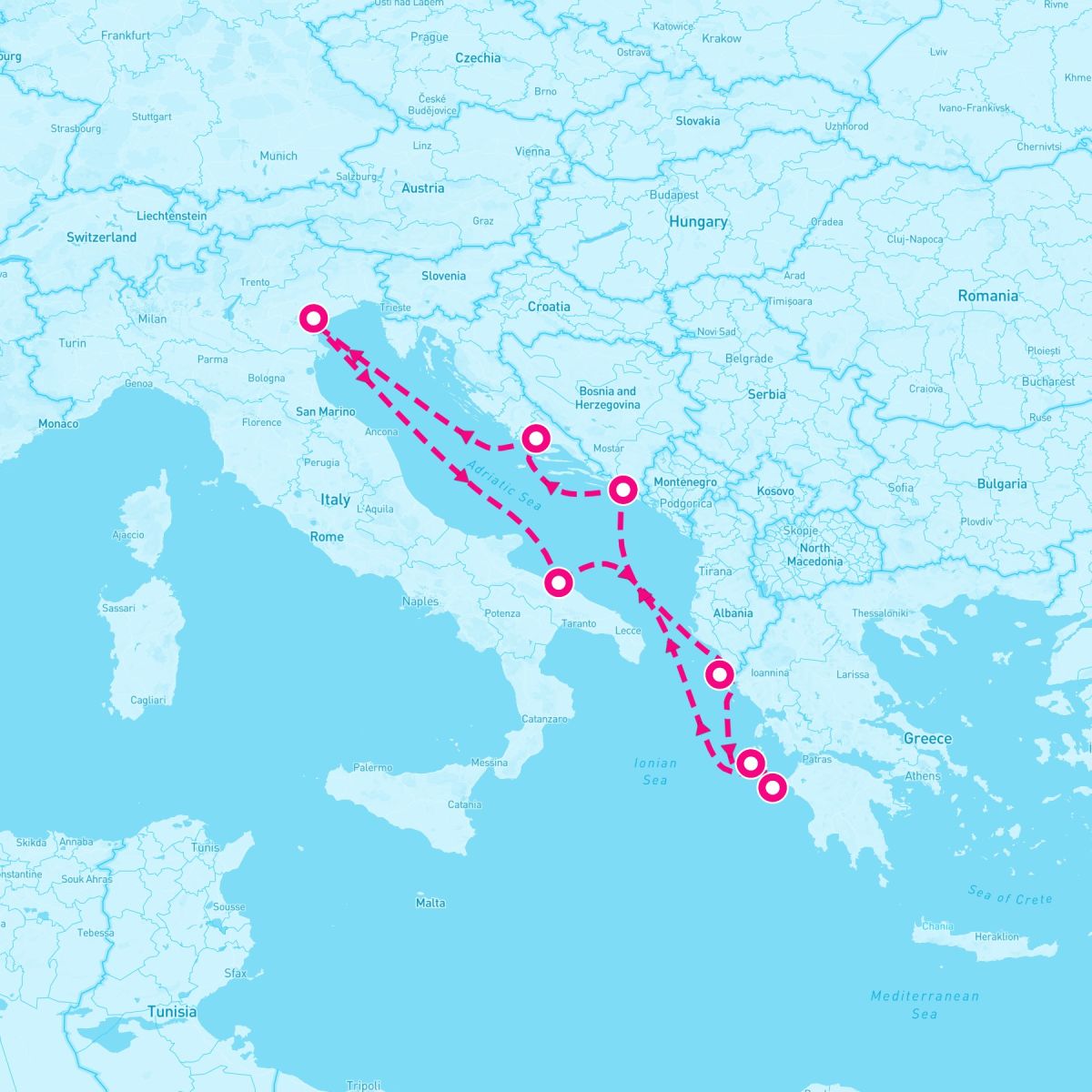 7 Night Eastern Mediterranean (Venice-Marghera Roundtrip)
