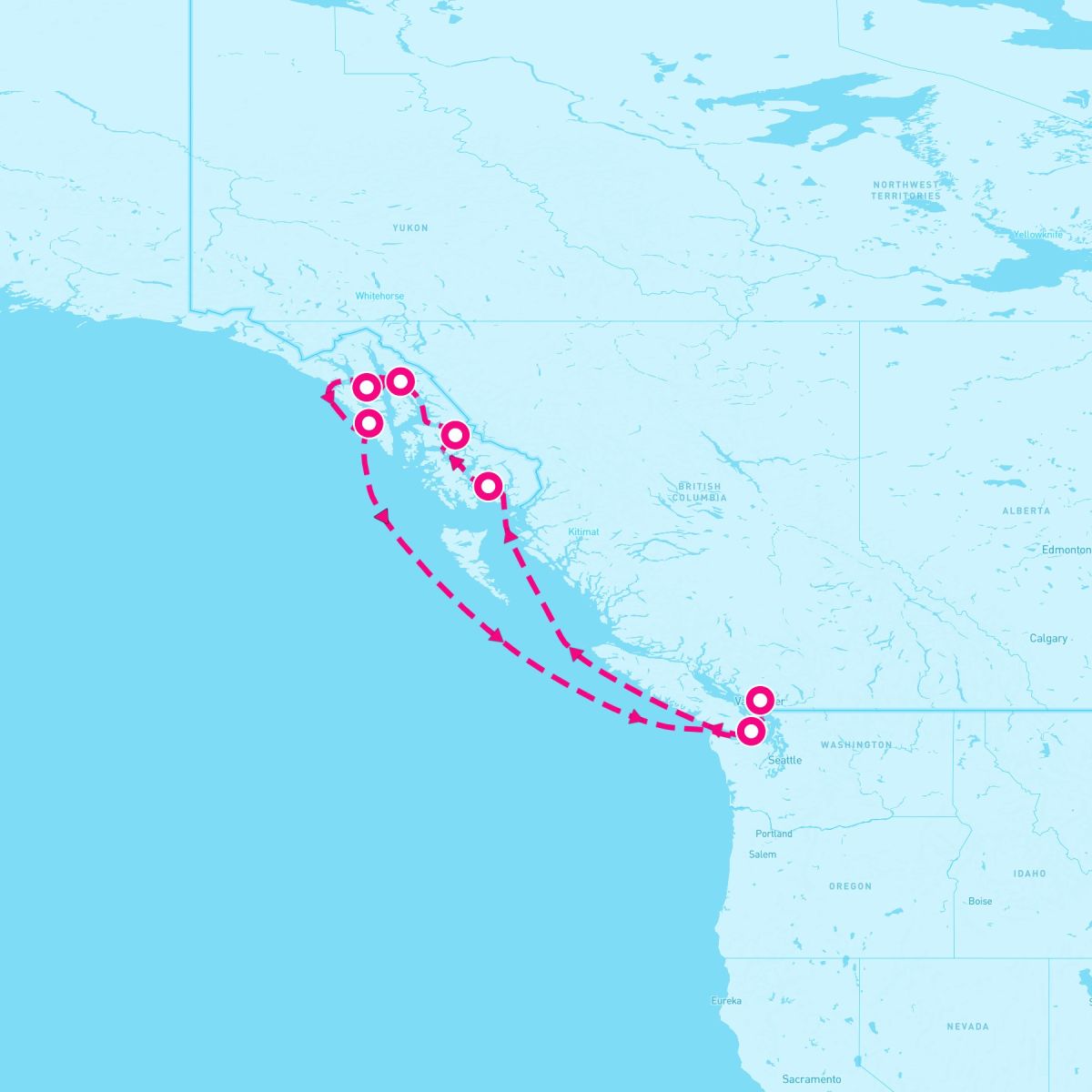 9 Night Alaskan Voyage (Vancouver Roundtrip)