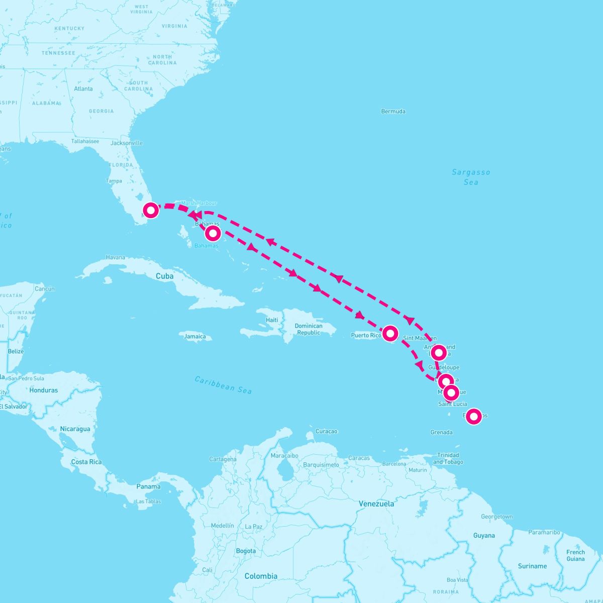 10 Night Southern Caribbean With Martinique (Ft. Lauderdale Roundtrip)