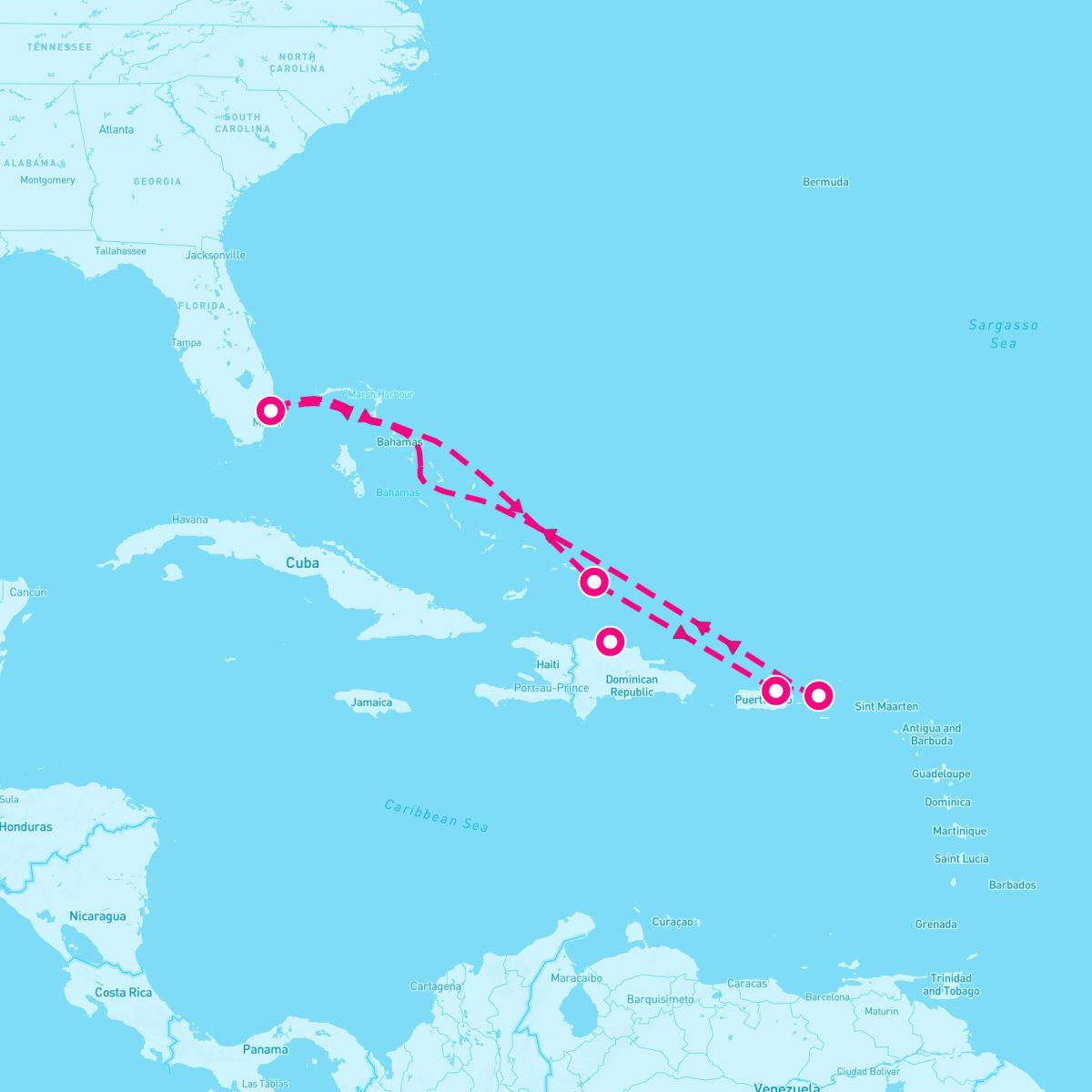 7 Night Eastern Caribbean: San Juan & St. Thomas (Ft. Lauderdale Roundtrip)