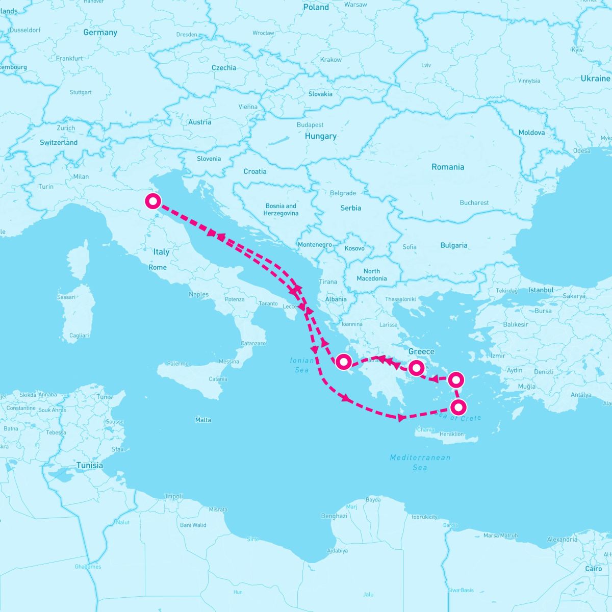 7 Night Greek Isles (Ravenna Roundtrip)