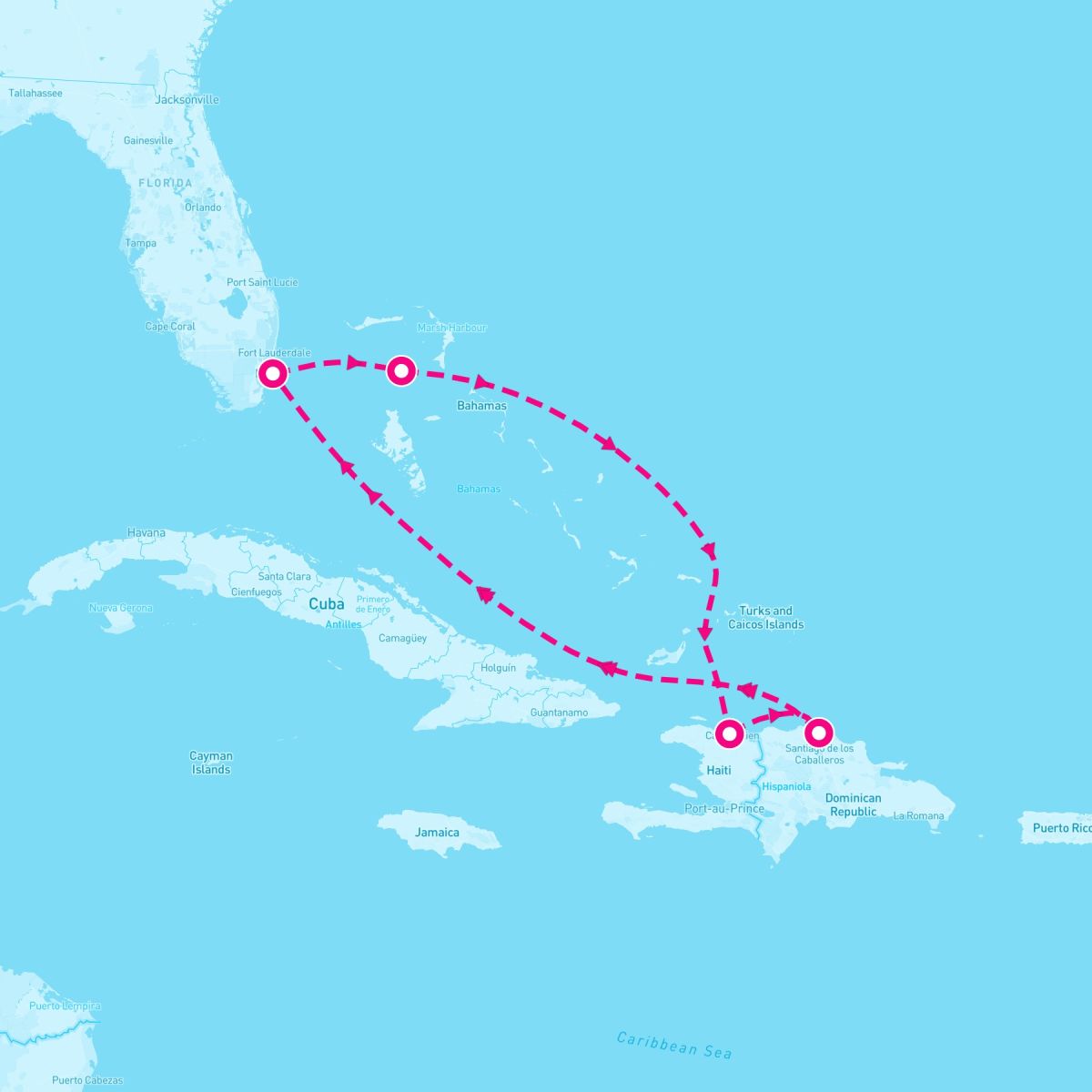 6 Night Eastern Caribbean & Perfect Day (Miami Roundtrip)