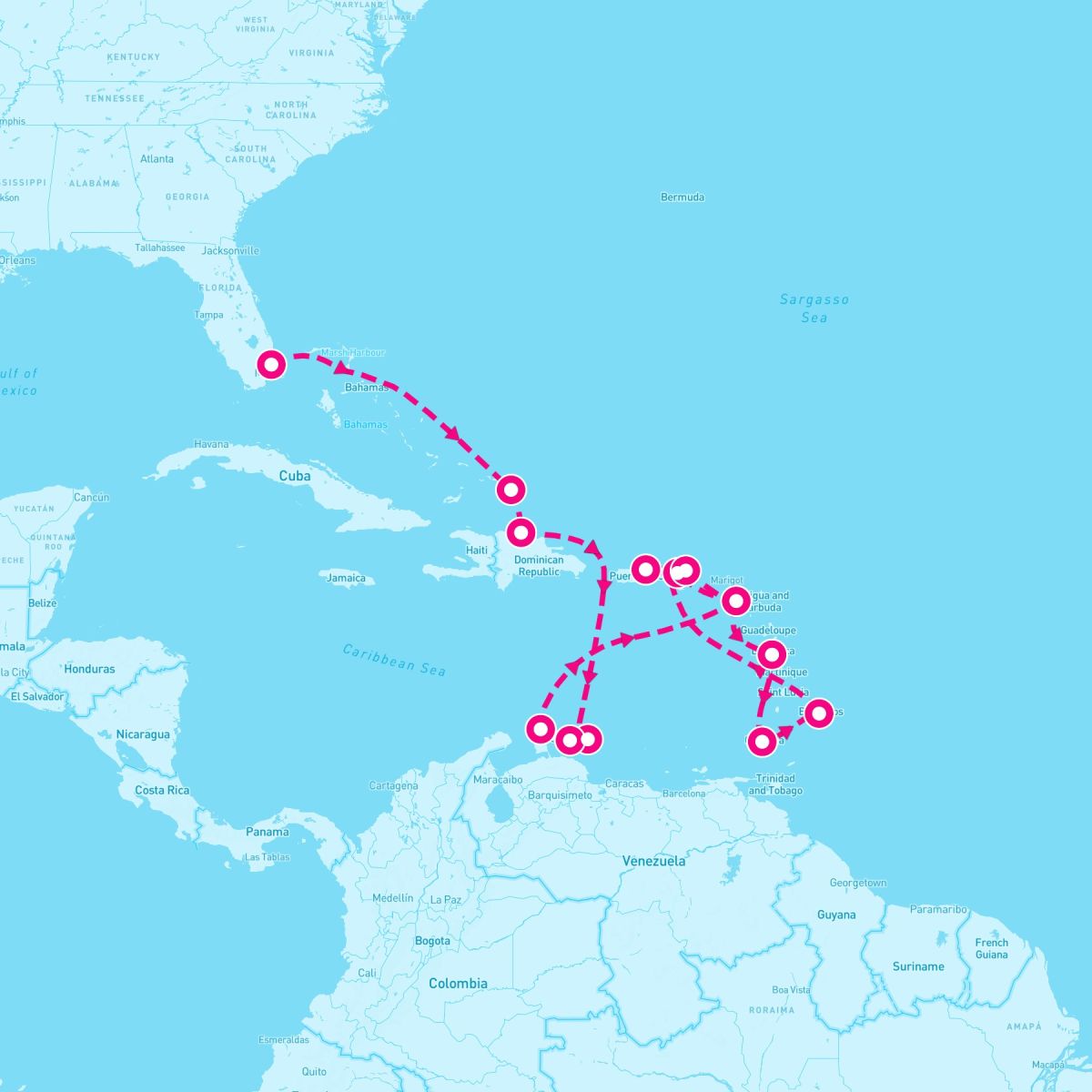 18 Night Southern Caribbean (Ft. Lauderdale To San Juan)