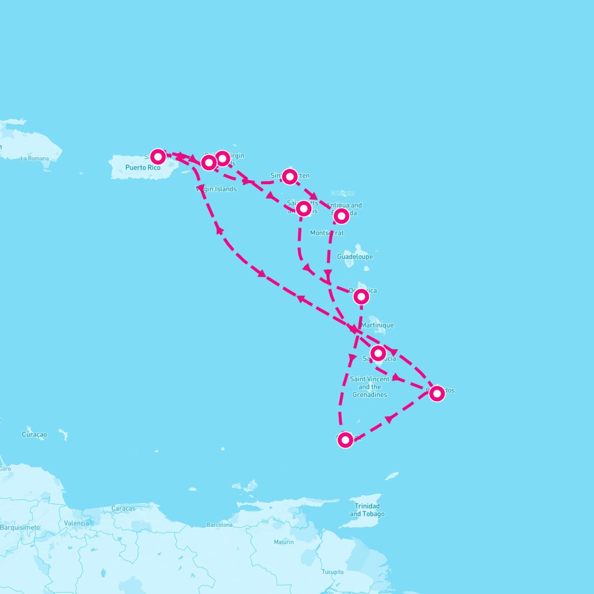 14 Night Southern Caribbean Adventurer (San Juan Roundtrip)