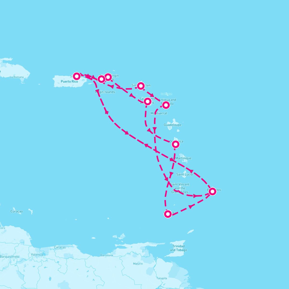 14 Night Southern Caribbean Adventurer (San Juan Roundtrip)