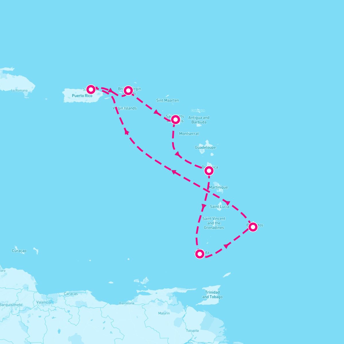 7 Night Southern Caribbean With Barbados (San Juan Roundtrip)