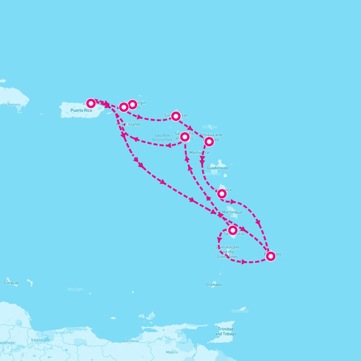 14 Night Southern Caribbean Adventurer (San Juan Roundtrip)
