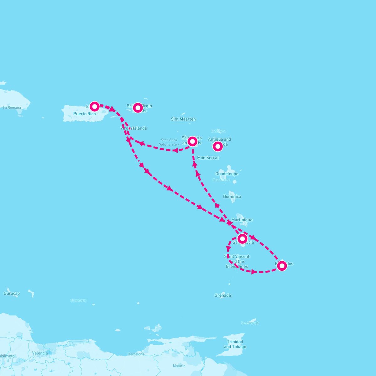7 Night Southern Caribbean With Barbados (San Juan Roundtrip)