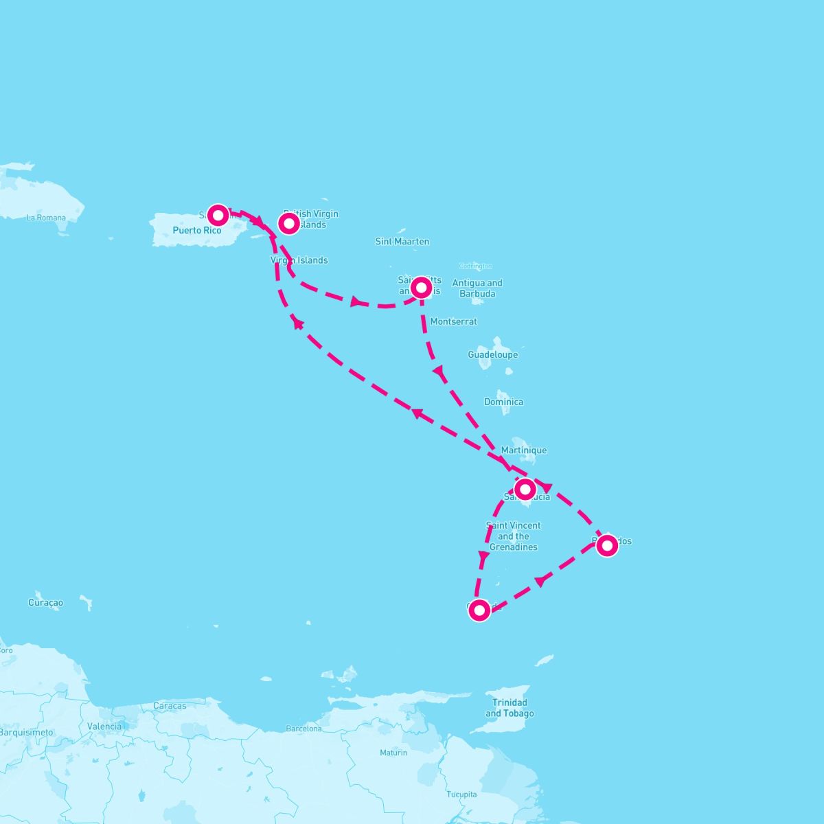 7 Night Southern Caribbean With Barbados (San Juan Roundtrip)