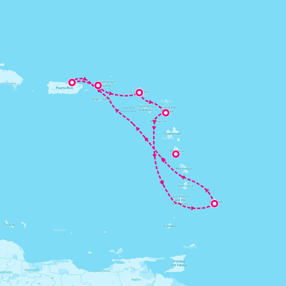 7 Night Southern Caribbean With Barbados (San Juan Roundtrip)