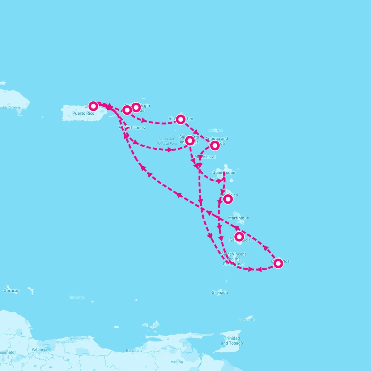 14 Night Southern Caribbean Adventurer (San Juan Roundtrip)
