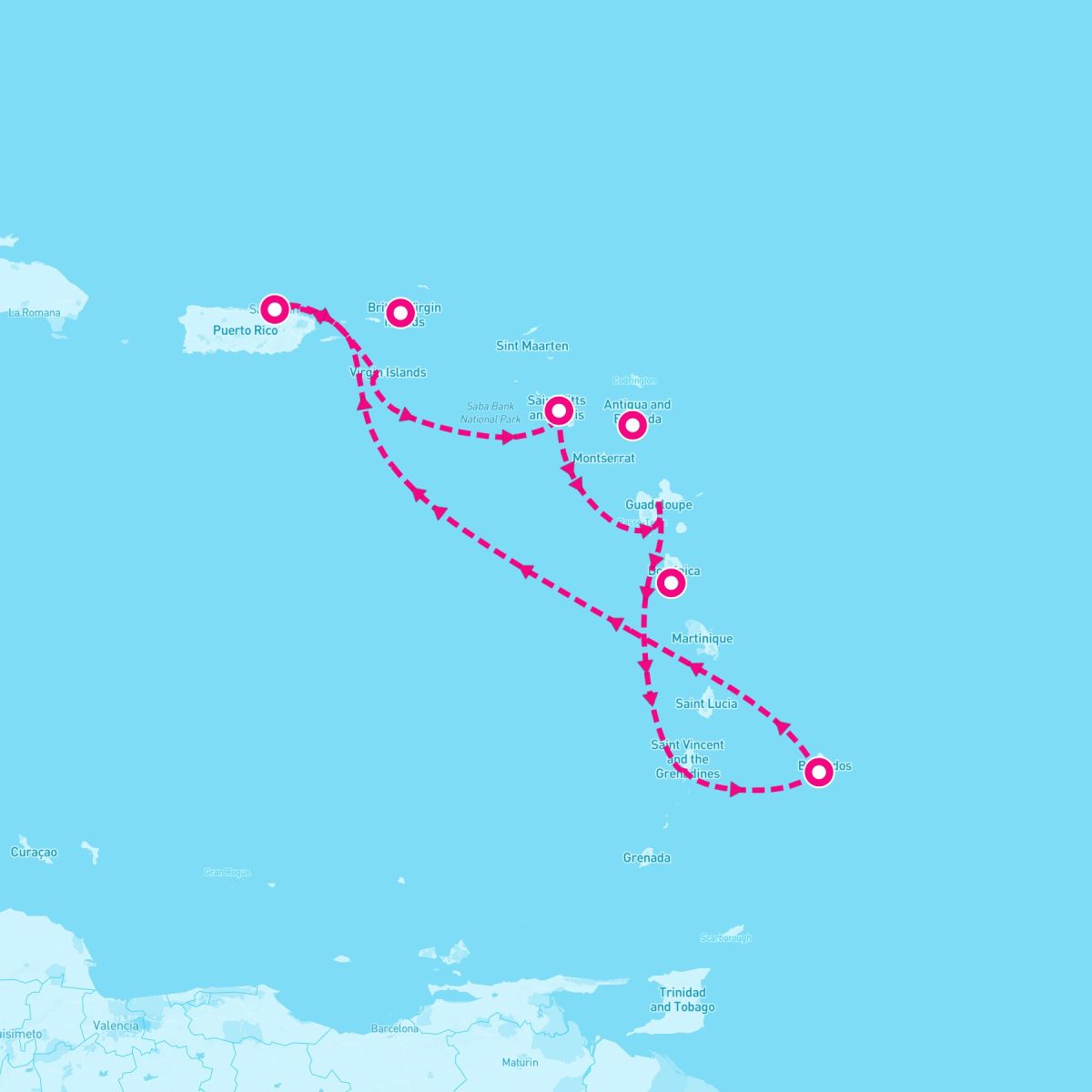 7 Night Southern Caribbean With Barbados (San Juan Roundtrip)