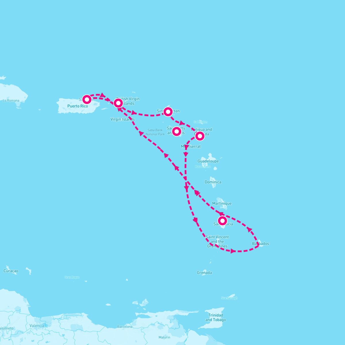 7 Night Southern Caribbean With Barbados (San Juan Roundtrip)