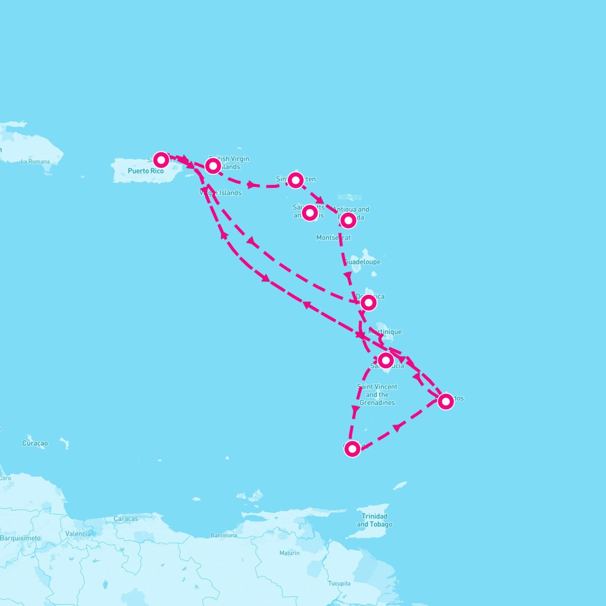 14 Night Southern Caribbean Adventurer (San Juan Roundtrip)